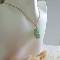 Highly Translucent Icy Apple Green Jadeite "Laughing Buddha" Pendant (JAB004904) 8