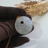 Highly Translucent Icy Jadeite “Moneybag” Pendant (JAB005951) 5