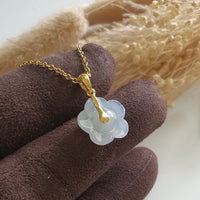 Good Translucency Icy “Petunia” Pendant (JAB006533) 3