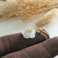 Good Translucency Icy “Petunia” Pendant (JAB006533) 4