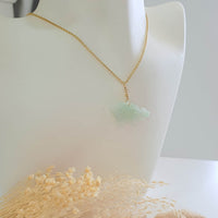 Translucent Green Jadeite "Auspicious Dragon” Pendant (JAB006622) 7