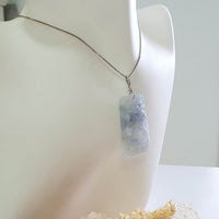 Good Translucency Icy Lavender Jadeite “Joyful Bloom” Pendant (JAB006630) 10