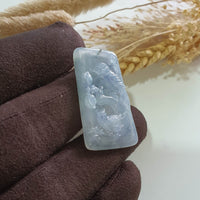 Good Translucency Icy Lavender Jadeite “Joyful Bloom” Pendant (JAB006630) 4