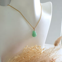 Translucent Icy Bright Green Jadeite "Hulu’s Love" Pendant (JAB006920) 8