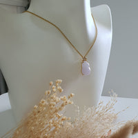 Good Translucency Icy Lavender Jadeite "Hulu’s Love" Pendant (JAB006926) 8