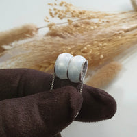 Highly Translucent Jadeite "Icy Luminescent Barrel" Pendant (JAB007536) 6
