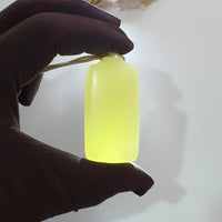 Translucent Yellow Nephrite “Wu Shi Pai” Pendant (JAB007923) 6