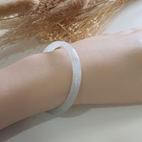 Highly Translucency Icy Jadeite Bangle (JAC002616) 10