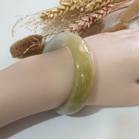 Translucent Brilliant Yellow Jadeite “Golden Whisper of Spring” Bangle (JAC002651) 10