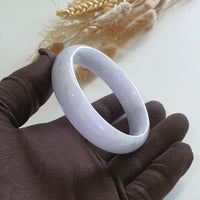 Translucent Bright Lavender Jadeite Bangle – 60.7mm (JAC002731) 2