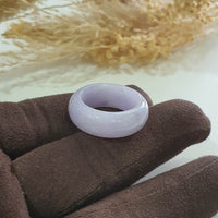 Translucent Brilliant Lavender Jadeite Abacus Ring (JAD001319) 5