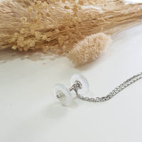 Highly Translucent Icy Jadeite "Empowerment" Pendant (SJB002828) 7