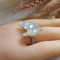 Highly Translucent Icy Jadeite “Prosperity GoldFishes” Ring (SJD000322) 7