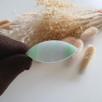Translucent Sweet Lavender with Apple Green Jadeite "Scenery" Pendant (JAB004654) 5