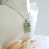 Translucent Yellow and Green Jadeite "Fiery Eyes Majestic Dragon” Pendant (JAB005186) 7
