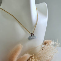 Good Translucency Icy Lavender Jadeite "Auspicious Rabbit" Pendant (JAB005240) 8