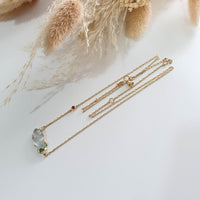 Highly Translucent Icy Jadeite “Dancing Goldfish” Pendant Necklace (JAB005470) 3