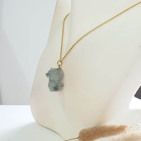 Translucent Icy Black Jadeite "Auspicious Pig of Wealth" Pendant (JAB005591) 9