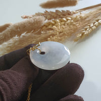 Highly Translucent Icy Jadeite “Moneybag” Pendant (JAB005951) 3