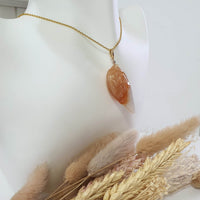 Translucent Icy Orangey Red Jadeite "Dragon and Dragon’s Tooth" Pendant (JAB006321) 8