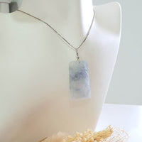 Good Translucency Icy Lavender Jadeite “Joyful Bloom” Pendant (JAB006630) 9