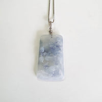 Good Translucency Icy Lavender Jadeite “Joyful Bloom” Pendant (JAB006630) 1