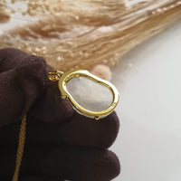 Good Translucency Icy Yellow "God of Fortune" Pendant (JAB006753) 4