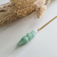 Translucent Apple Green Jadeite "Auspicious Kila" Pendant (JAB007315) 6