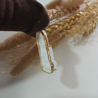 Highly Translucent Icy with Green Jadeite "Goddess of Mercy" Pendant (JAB007936) 5