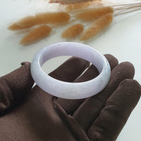 Translucent Brilliant Lavender Jadeite Bangle (JAC002227) 2