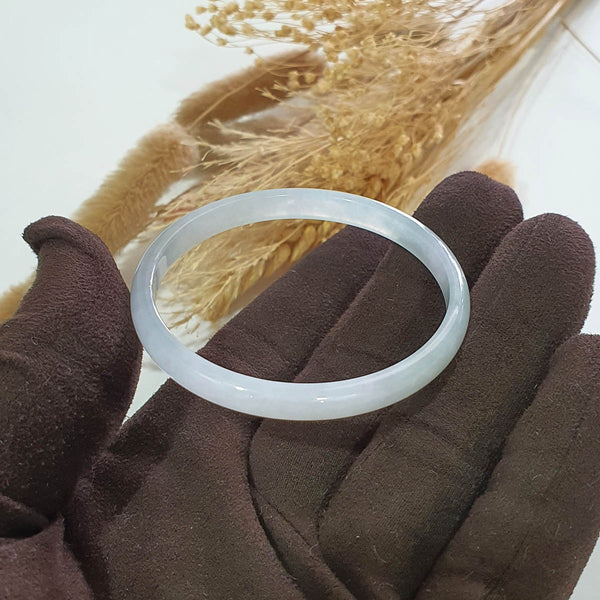 Highly Translucency Icy Jadeite Bangle (JAC002615) 1