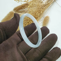 Highly Translucency Icy Jadeite Bangle (JAC002615) 6