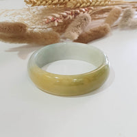 Translucent Brilliant Yellow Jadeite “Golden Whisper of Spring” Bangle (JAC002651) 2
