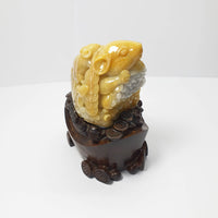 Translucent Golden Yellow "Five Mouses" Ornament (JAM000205) 2