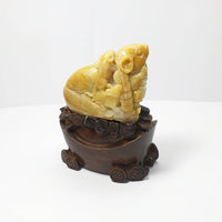 Translucent Golden Yellow "Five Mouses" Ornament (JAM000205) 5