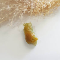 Translucent Brilliant Yellow Jadeite "Tiger of Wealth" Pendant (JAM000523) 6