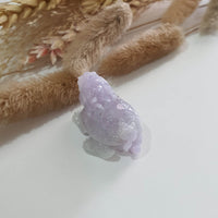 Translucent Icy Lavender Jadeite “Dragon Tortoise” (JAM000671) 2