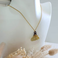 Translucent Icy Yellow Jadeite "Prosperity Rabbit" Pendant (JAM000724) 8
