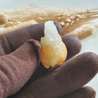 Translucent Icy with Yellow Jadeite “Dragon Tortoise” (JAM000797) 8
