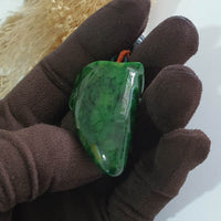 [Very Rare] Magnificent Translucent Icy Imperial Flower Green Jadeite “Rising Sovereign” (SJB000470) 6