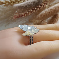 Highly Translucent Icy Jadeite “Prosperity GoldFishes” Ring (SJD000322) 8