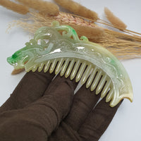 Translucent Duo colour Jadeite “Comb of Celestial Union” (SJK000099) 1
